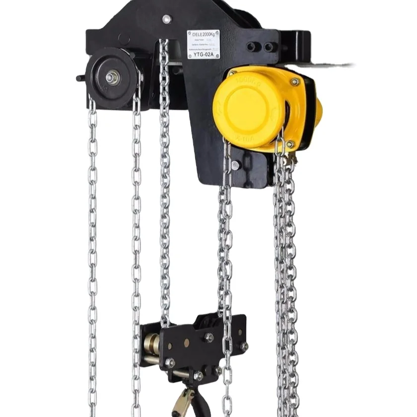 

Ручной цепной подъемник с низким выголовьем, блок шкивов тележки, ручной подъемник G80, цепная нагрузка, подъемник для строительной промышленности