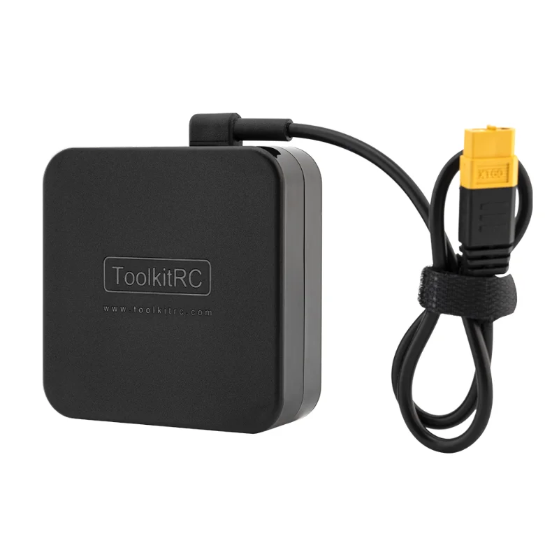 ToolkitRC ADP100 Power Supply Unit Adapter For Rc FPV Car Lipo LiHV NiMh Battery Balance Charger XT60 Output thumbnail 5