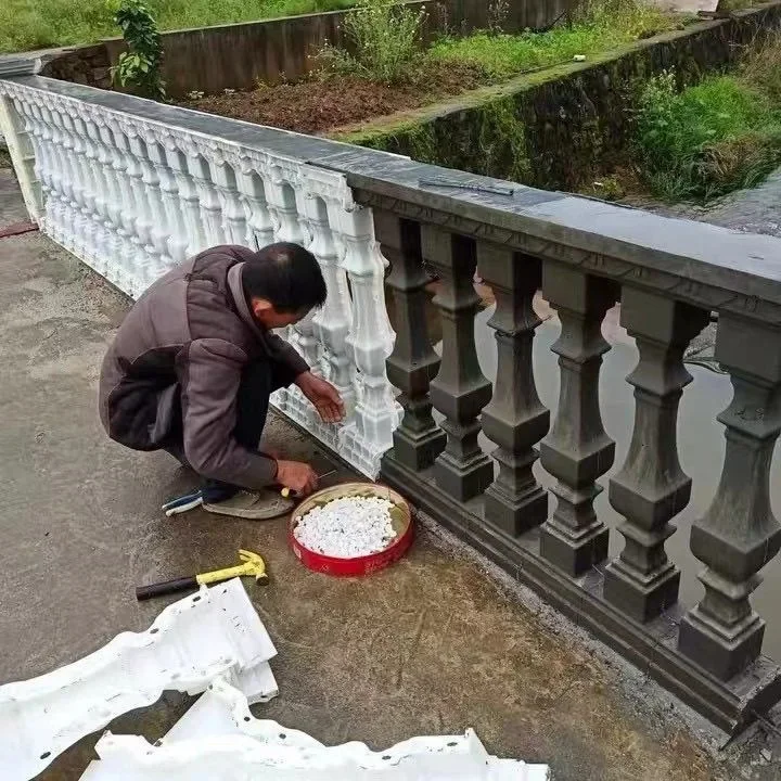Roman pillar mold Balcony guardrail fence Cement vase column railing mold Roman pillar decoration model