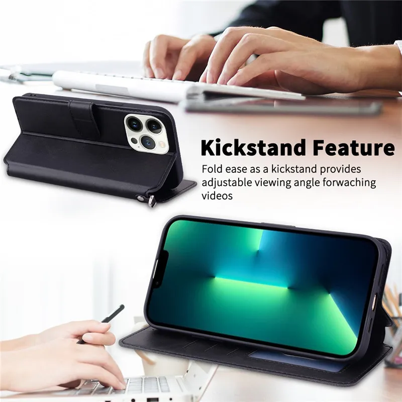 Leather Wallet Flip Case For Xiaomi Poco M5s Case Poco M5 Cover