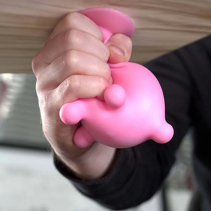 Creativo nuova mucca Udder giocattolo di decompressione antistress simpatico animale da spremere piccola mucca pizzico giocattolo agitarsi