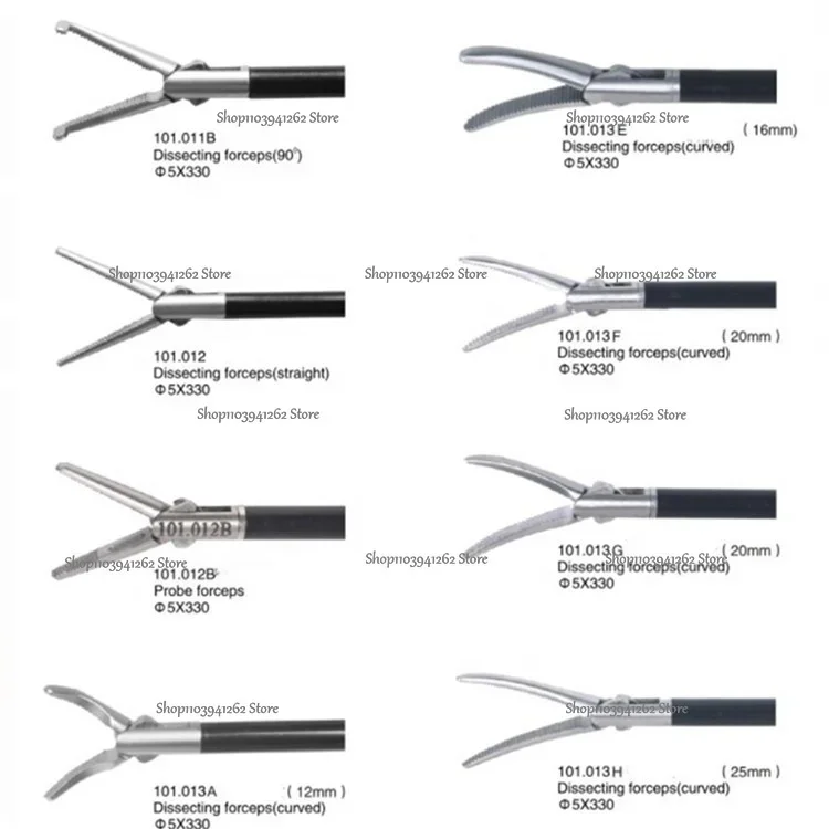 CE ISO approved 5mm 10mm Medical Surgical Instruments Forceps grasper Laparoscopic Reusable Maryland Dissecting Forceps