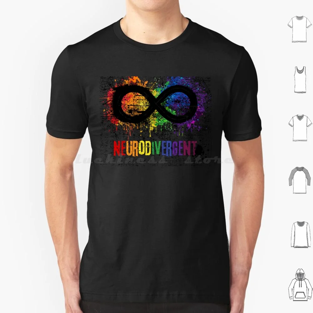 Unique Symbol Of Neurodiversity Promote Awareness And Acceptance T Shirt Cotton Men Women DIY Print Bestsellingart