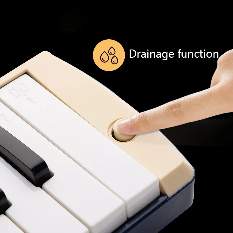 32 Key Harmonica Melodica Children Adult Beginner Stage Professional Performance Mini Piano Keyboard Musical Instrument