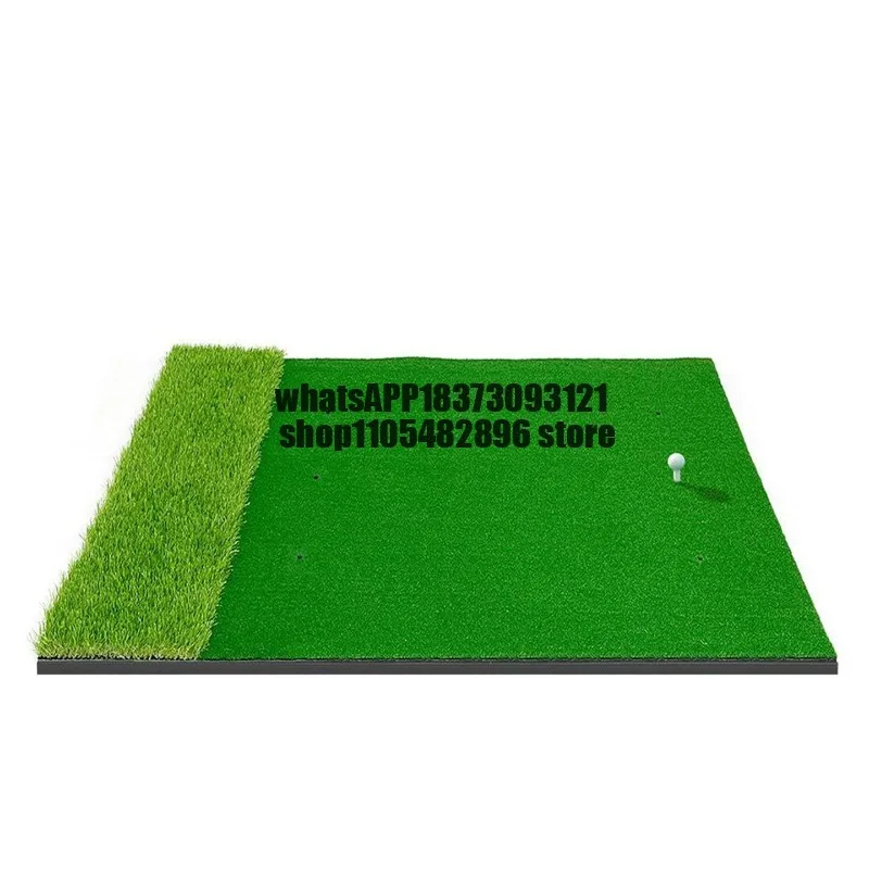 Golf long and short grass thickened strike mat, swing practitioner, simulated straw mat