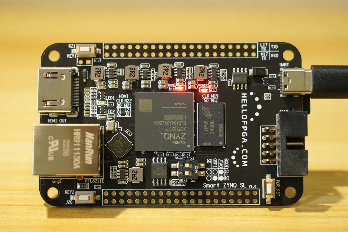 xil nx fpga development board zynq 7020 placa minima do sistema 01