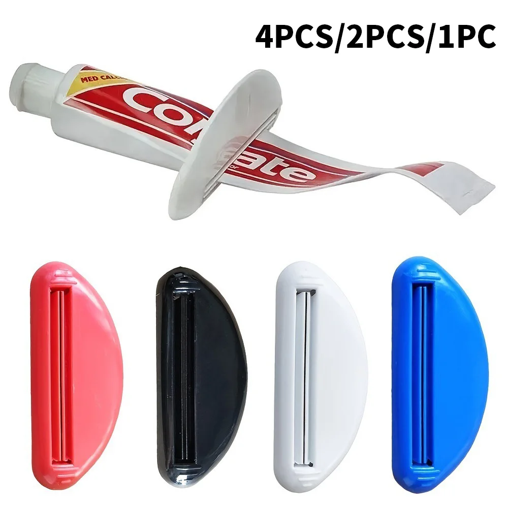4PCS/2PCS/1PC - Manual Toothpaste Squeezer, Facial Cleanser Squeezer, Large Toothpaste Clamp Squeezer