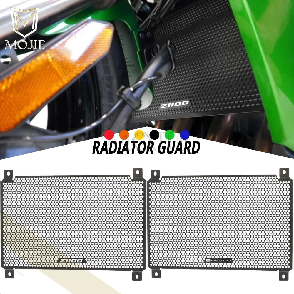 Motorcycle Aluminum Radiator Grille Guard Oil Cooler Grill Protector Covers Accessories FOR KAWASAKI Z1100 Z 1100 Z1100 SE 2026