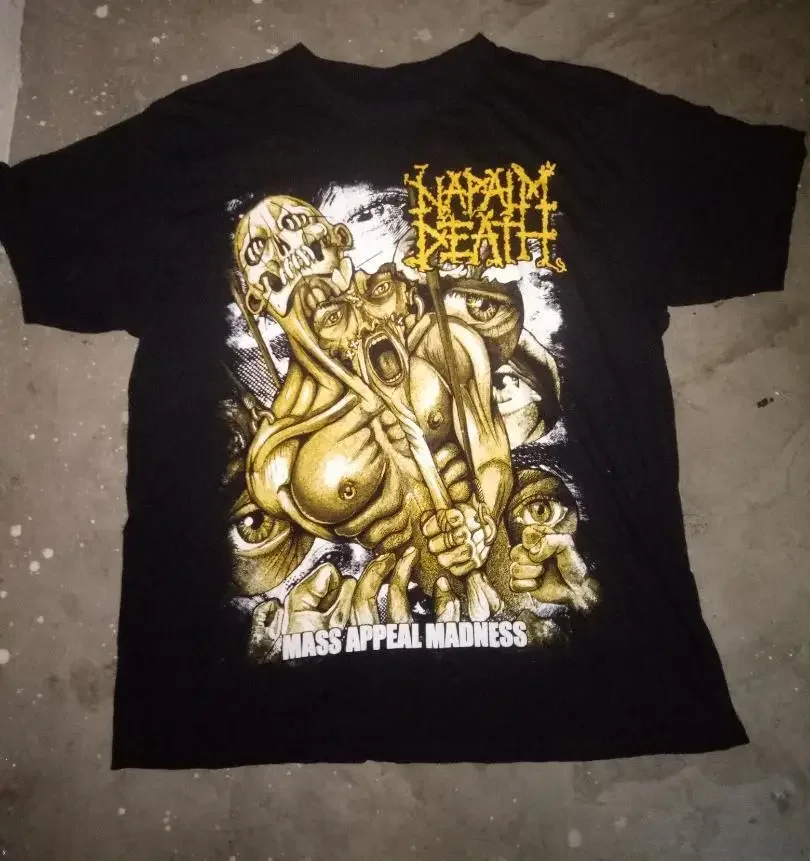 Napalm Death T-Shirt Cotton For Men Women Tee All Size