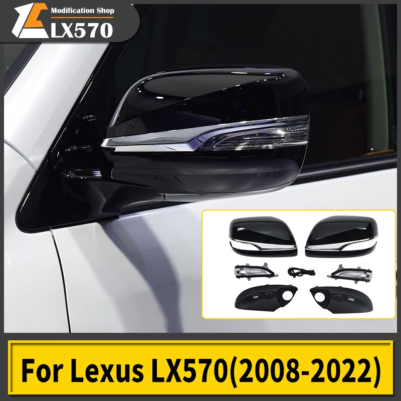 

Rearview Mirror Cover Change Parts For Lexus LX570 2008-2022 2021 Upgrade Exterior Decoration Modification Accessories LX 570