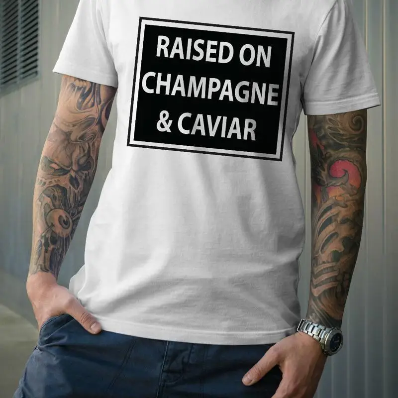 Champagne and Caviar tshirt streetwear