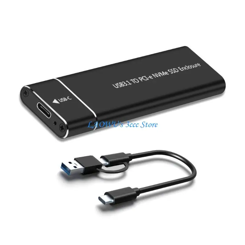 

Y8AD USB3.1 to NVMe SSD Enclosure Connectors Wide Compatibility Link Various Device Compatibility Transfer Speed