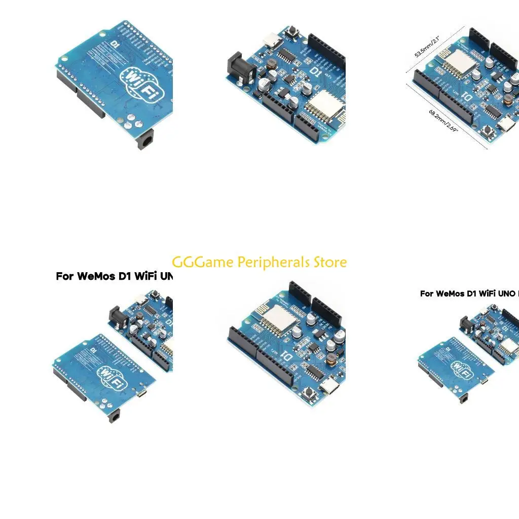 

U55B ESP8266 ESP-12F For Arduino IDE UNOR3 Wireless WIFI Modules Connector Board