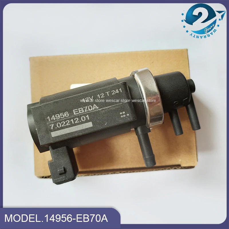 14956-EB70B 14956-EB70A Turbo Vacuum Boost Pressure Solenoid Valve For NISSAN NAVARA D22 D40 2.5 Frontier Pathfinder 2005-2015