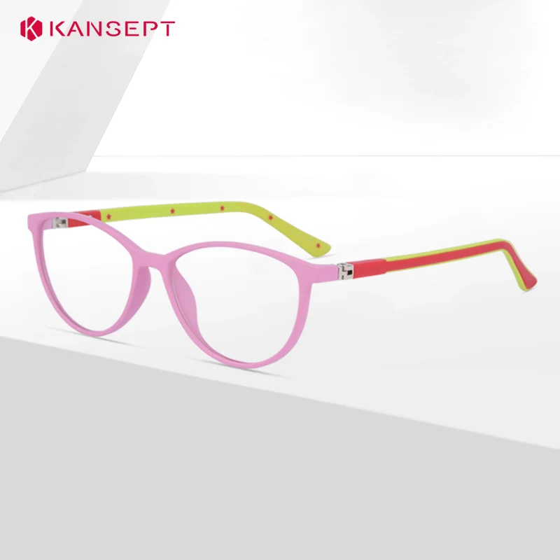 KANSEPT Graduated Lenses to Read Children's Eyeglasses Eye Glasses for Men Lunette Pour Femme Original Transparent Eyepieces