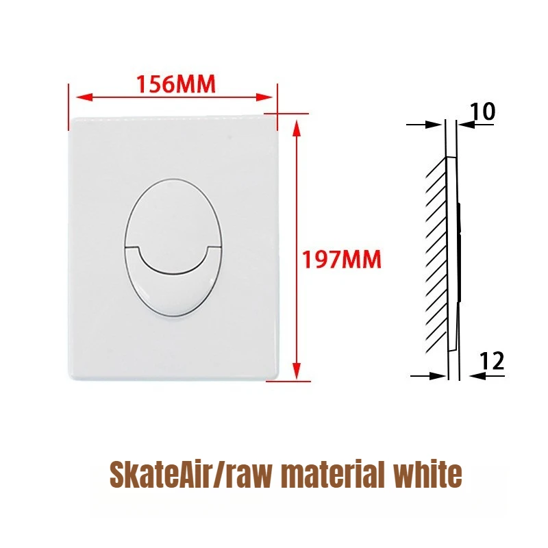 

For GROHE Water Tank Panel Stainless Steel Double-press Pneumatic Hidden Flush Button Bathroom Flushing Tank Accessories