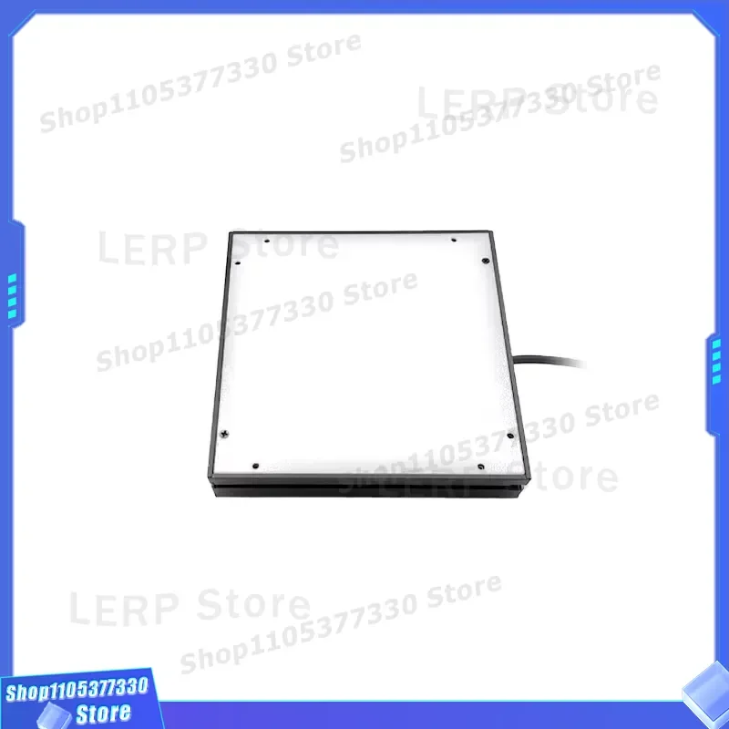 24V High Power LED Backlight 200x200mm Adjustable Industrial Light for Surface Inspection Patch Panel Machine Vision System