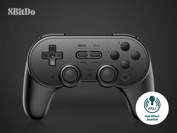 8Bitdo Pro2 Bluetooth Game Controller Wireless Gamepad mit Hall-Effekt für Nintendo Switch, PC, Macos, Android,Steam, Himbeer Pi – Detail 11