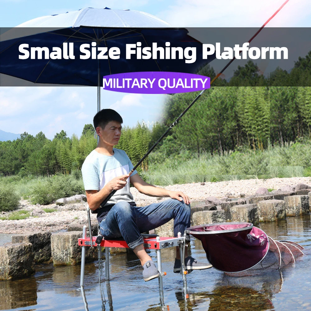 كرسي صيد قابل للطي من الألومني - مراجعة Hunting And Fishing Outdoor Chairs وسعره