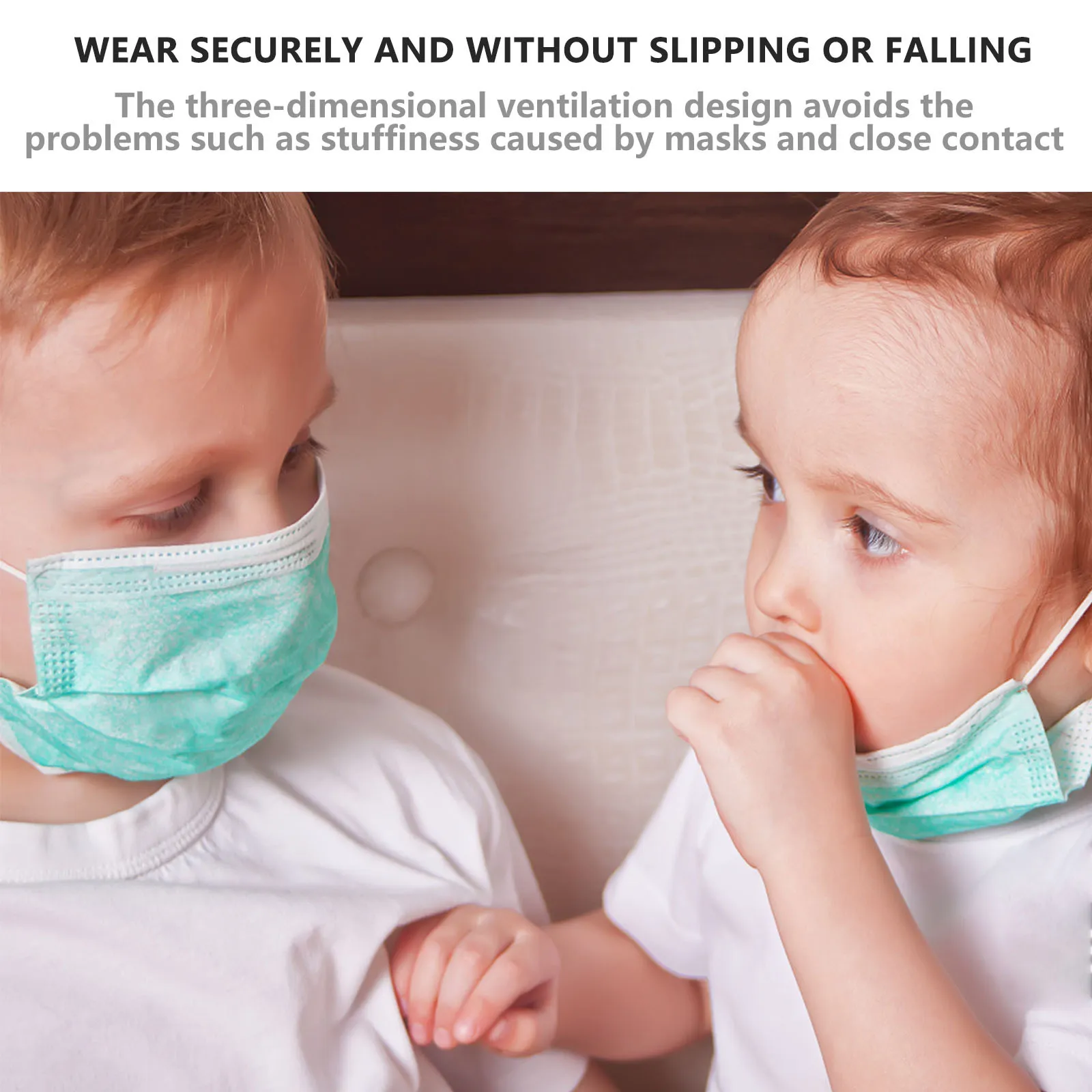 Staffa per maschera da 5 pezzi Supporto interno in silicone per bambini Respirazione confortevole Previene le sbavature del rossetto Telaio per maschera riutilizzabile