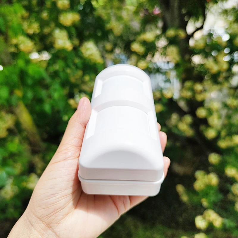 2pcs Super Quality Outdoor IP65 Wired Dual PIR+MW Alarm PIR Sensor Anti-Masking,Wide Angle Pet Friendly PIR Motion Detector