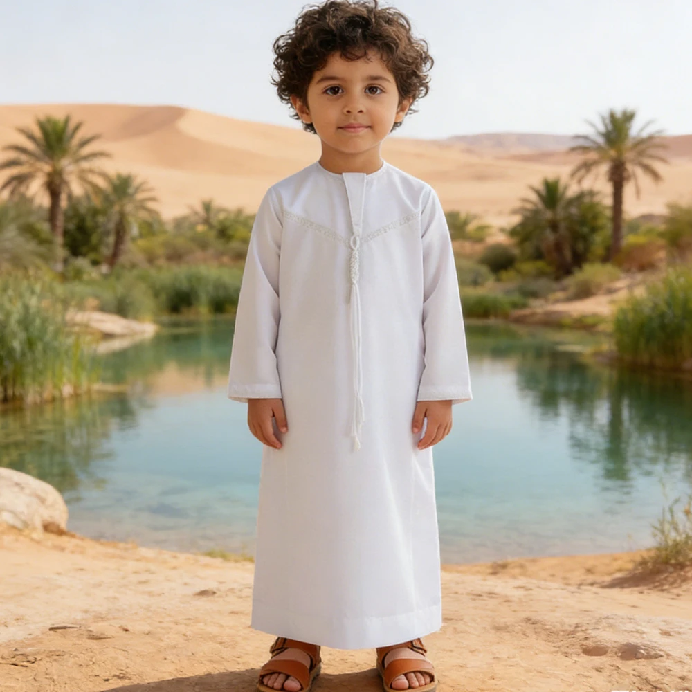 

Исламская одежда для мальчиков: мусульманские детские наряды из Саудовской Аравии и Пакистана — кафтан, тоб, джубба, абайя, джеллаба, дашдаша для Рамадана и Ид.