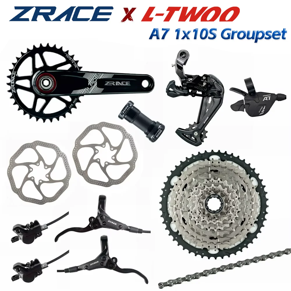 

LTWOO A7 10 Speed Shifter + Rear Derailleur 10s + ZRACE Cassette / Crankset / Brake / Chain, MTB Groupset, PCR BEYOND M4100