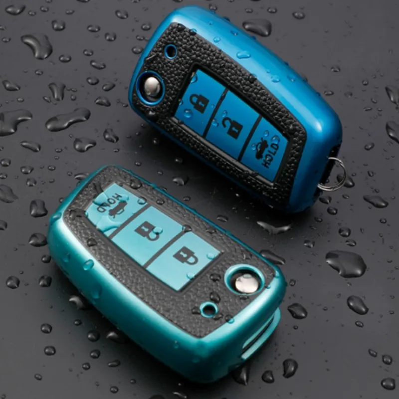 Capa de couro carro Flip chave para Nissan Altima, Qashqai J11, X-Trail, Juke, Micra, Murano, Maxima, Tiida, Pulsar, Shell, novo design