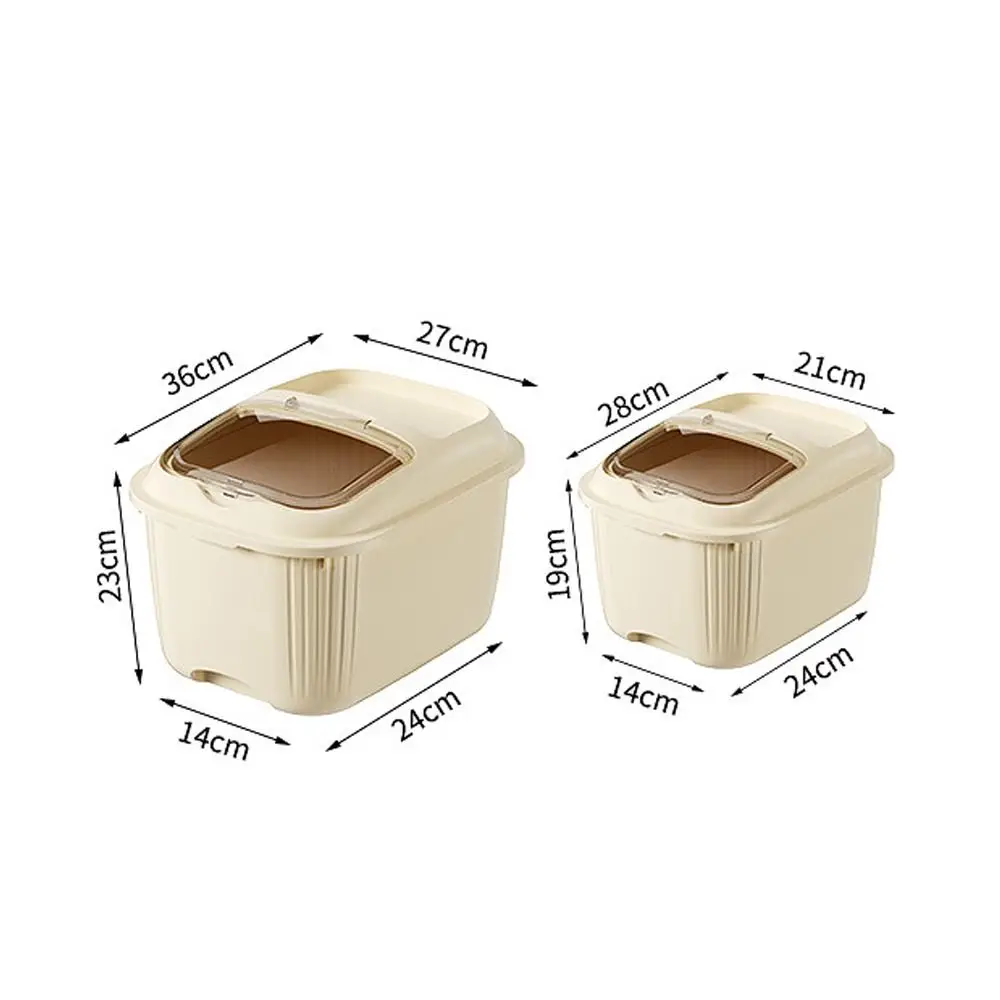 Boîte de Rangement Créative pour Riz E27 Étanche à l'Humidité, Grande Capacité, Récipient Alimentaire