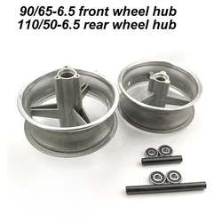 110/50-6.5 rear hub 90/65-6.5 Front Hub Pocket Bike Aluminum Wheel for Pocket Bike 47cc 49cc Motorcycle Part Rim