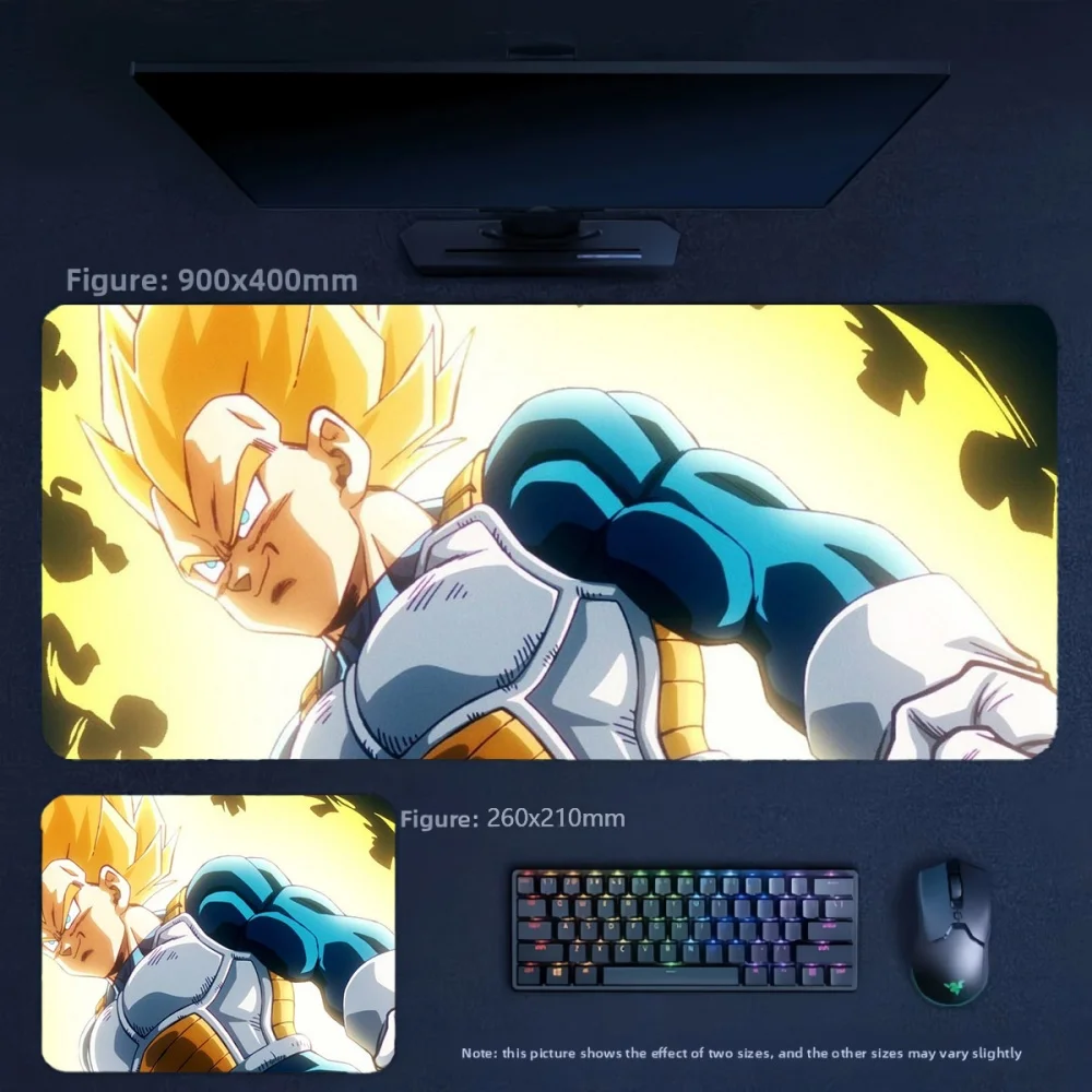 Premium Leather Mouse Pad Cartoon Anime Anime Dragon Ball Series High-quality Non-slip Leather Mouse Pad Wrist Support Desk Mat