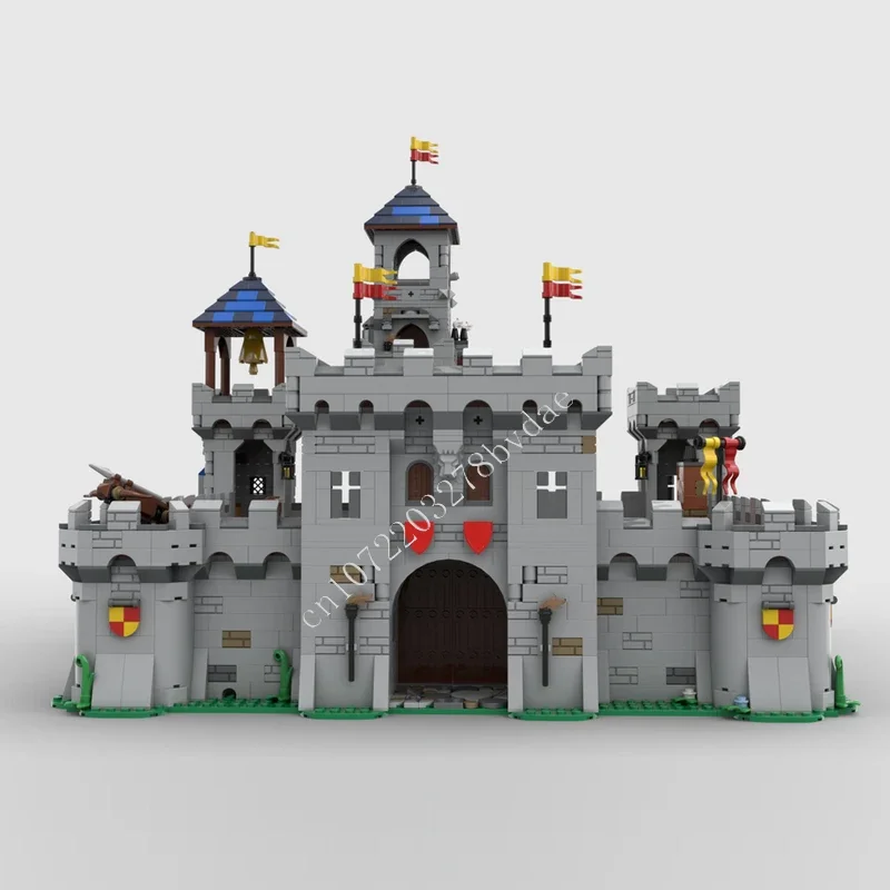 4039PCS MOC Medieval Castle Building Block Model Lionbrick Modular Castle Technical Brick DIY Assembly ToyFor Child Holiday Gift