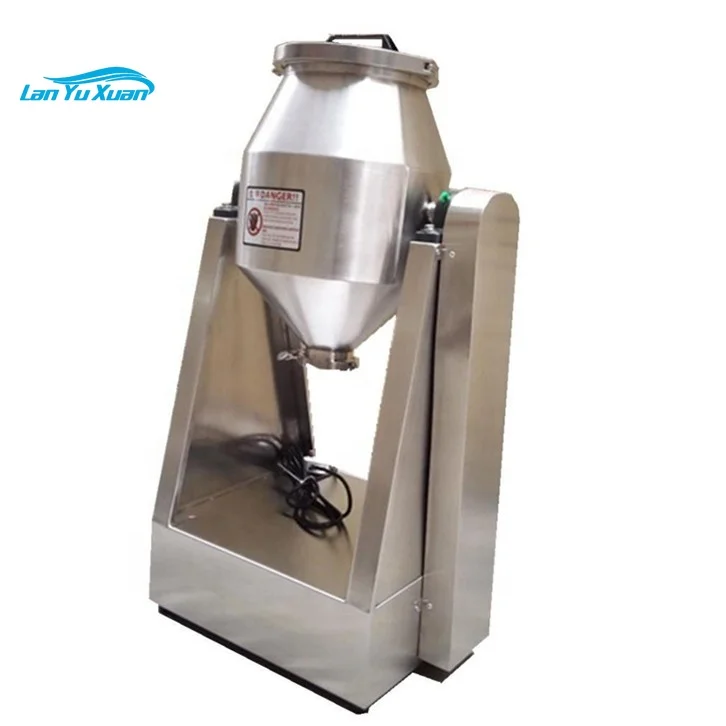 

DZJX Hot sale 25L 50L 100L 200L 500L 1000L Mini Lab Double/Single Cone Powder Mixer 25 Kg Mixer For Small Mixing Test Machine