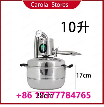 10L Stainless Steel Automatic Water Distiller Distillation Equipment for Lab & Medical Use