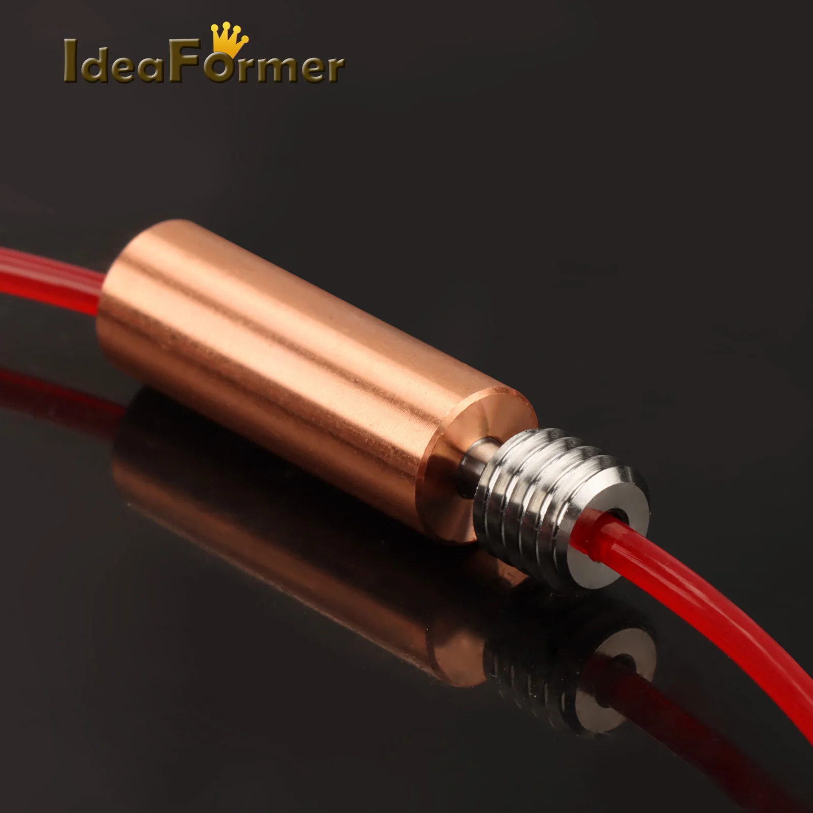 2pcs All-Metal E3D V6 Throat Heat Break Titanium Alloy Copper 3D Printer Nozzle Throat For 1.75mm E3D V6 Hotend Throat