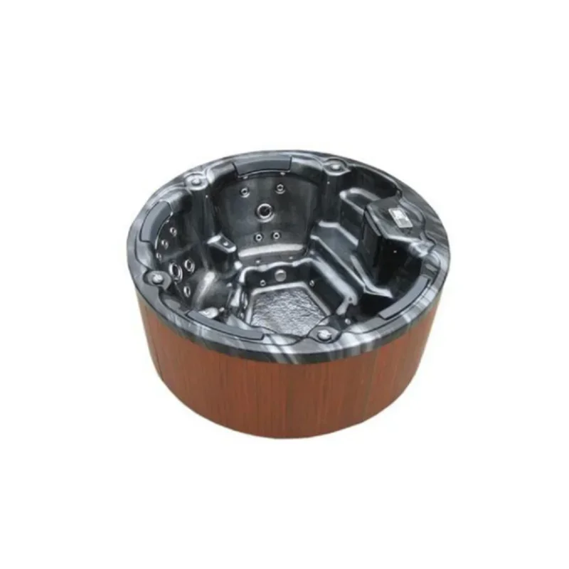 Neues rundes Whirlpool-Spa mit geräumigen Sitzen