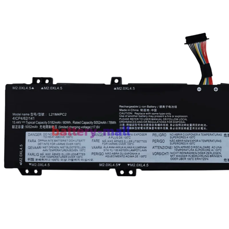 Brand New L21M4PC2 L21C4PC2 L21D4PC5 L21D4PC2 Battery Applicable Legion 7 16ARHA7 16IAX7