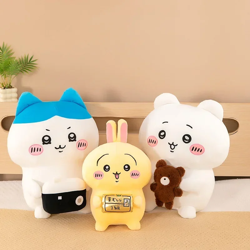 

Sanrio Hachiware плюшевая игрушка Usagi Hachiware аниме мультфильм милая кавайная мягкая подушка подарок для детей большой размер плюшевая кукла подарок