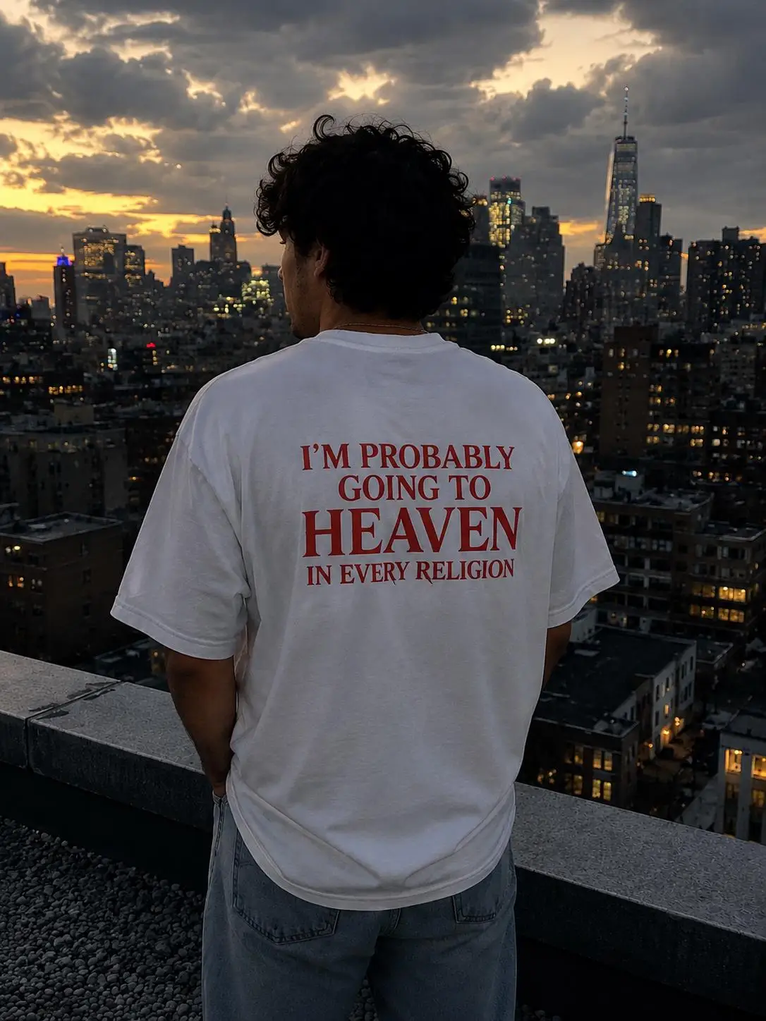 Casual and Fashionable, Relaxed and Comfortable T-shirt, Funny Paradise Quote T-shirt, Suitable for Both Men and Women