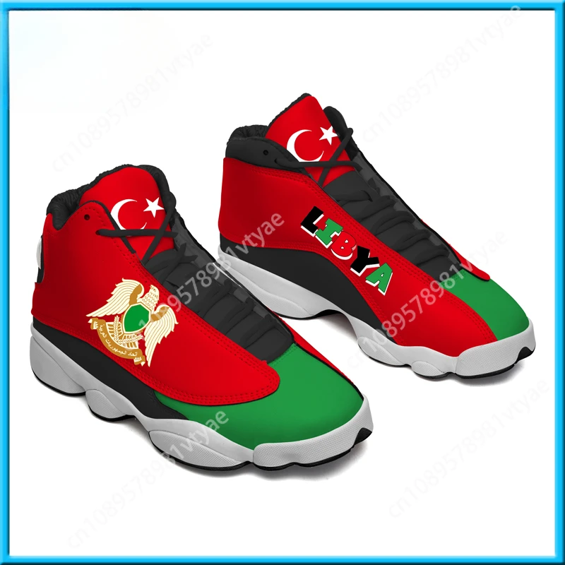 Dropshipping stampa su richiesta nord Africa Algeria egitto libia Madeira marocco Tunisia Flag scarpe da ginnastica personalizzate