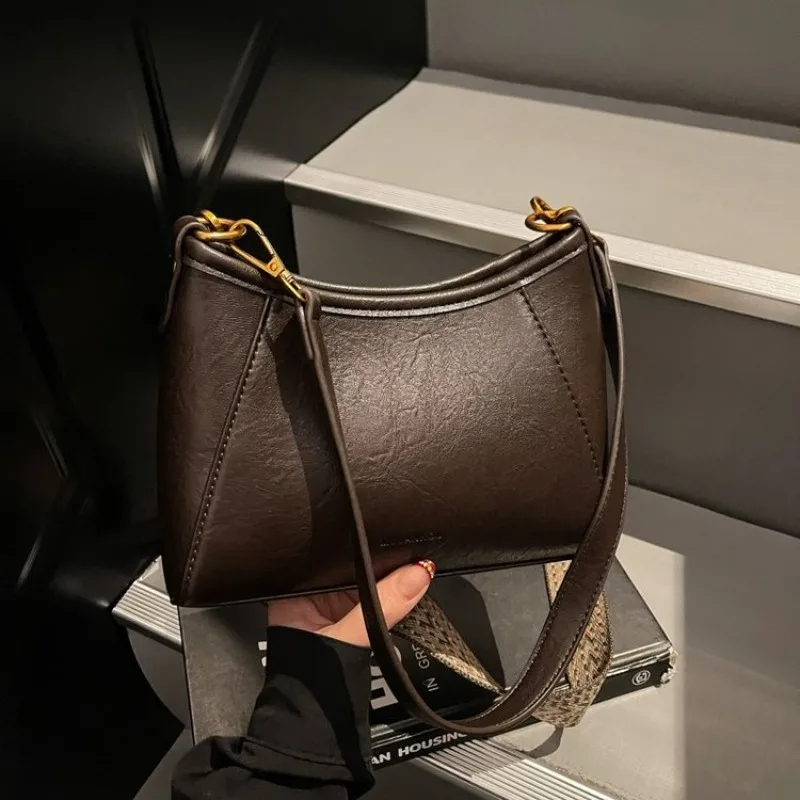 

Elegant Women Crossbody Leather Tote Luxury Designer Diaper Bag Classic Handbag Large Capacity Messenger Handbag