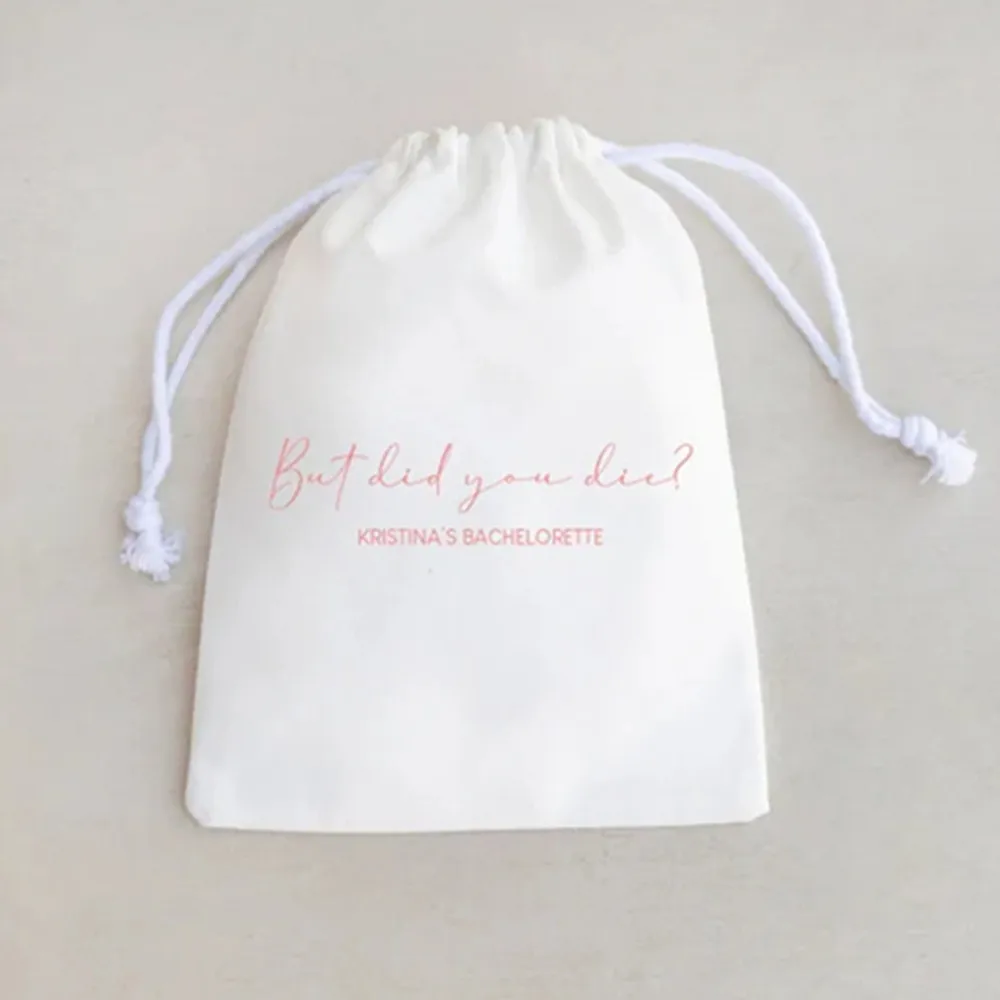 25 PCS But Did You Die? - But Did You Die Hangover Kit - Hangover Recovery Kit - But Did You Die Bag - Custom Bachelorette Bags