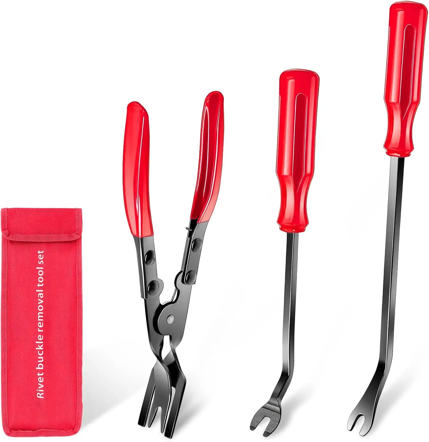 

3-Piece Clip Pliers Set, Auto Trim Removal Tool Kit for Car Door Panel & Dashboard Repair