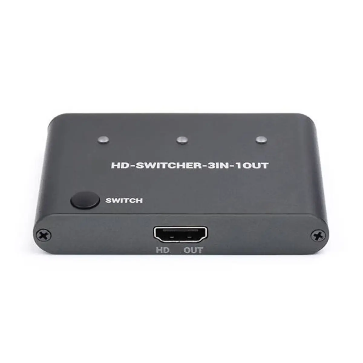 Digital Essentials -Compatible 4K Switcher Out One-Click Switch Input Devices to Share One HD Screen Support PC Game
