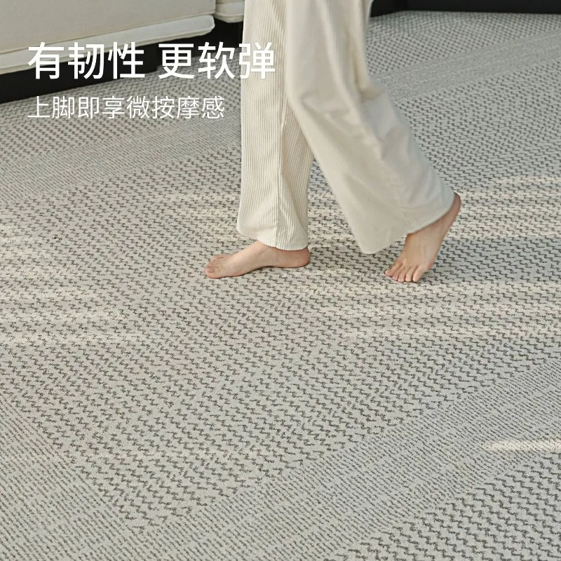 Tapis imperméable sans colle, couverture de table basse simple et moderne