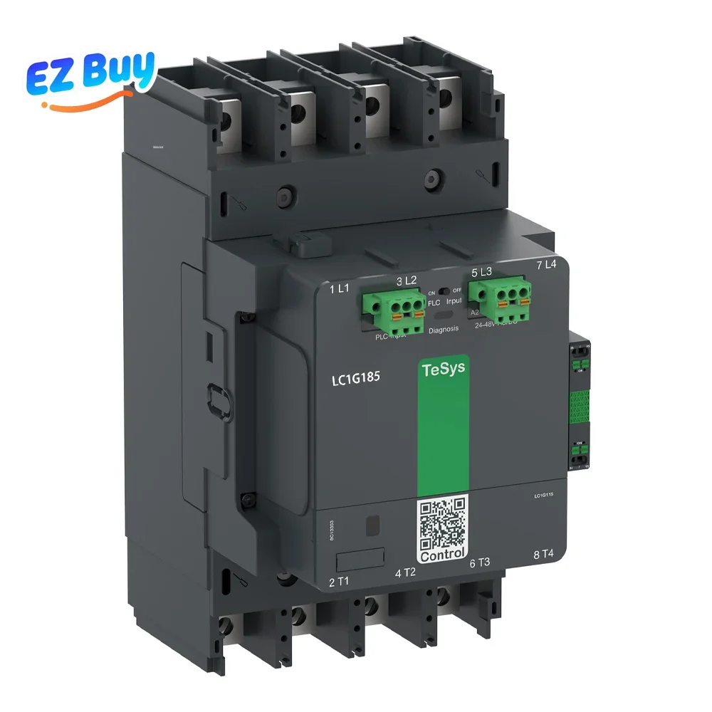 LC1G185EHEN High TeSys Giga 3-Pole Contactor AC-3 440V 48-130V Wide Band AC/DC Coil Magnetic Contactor Standard Version