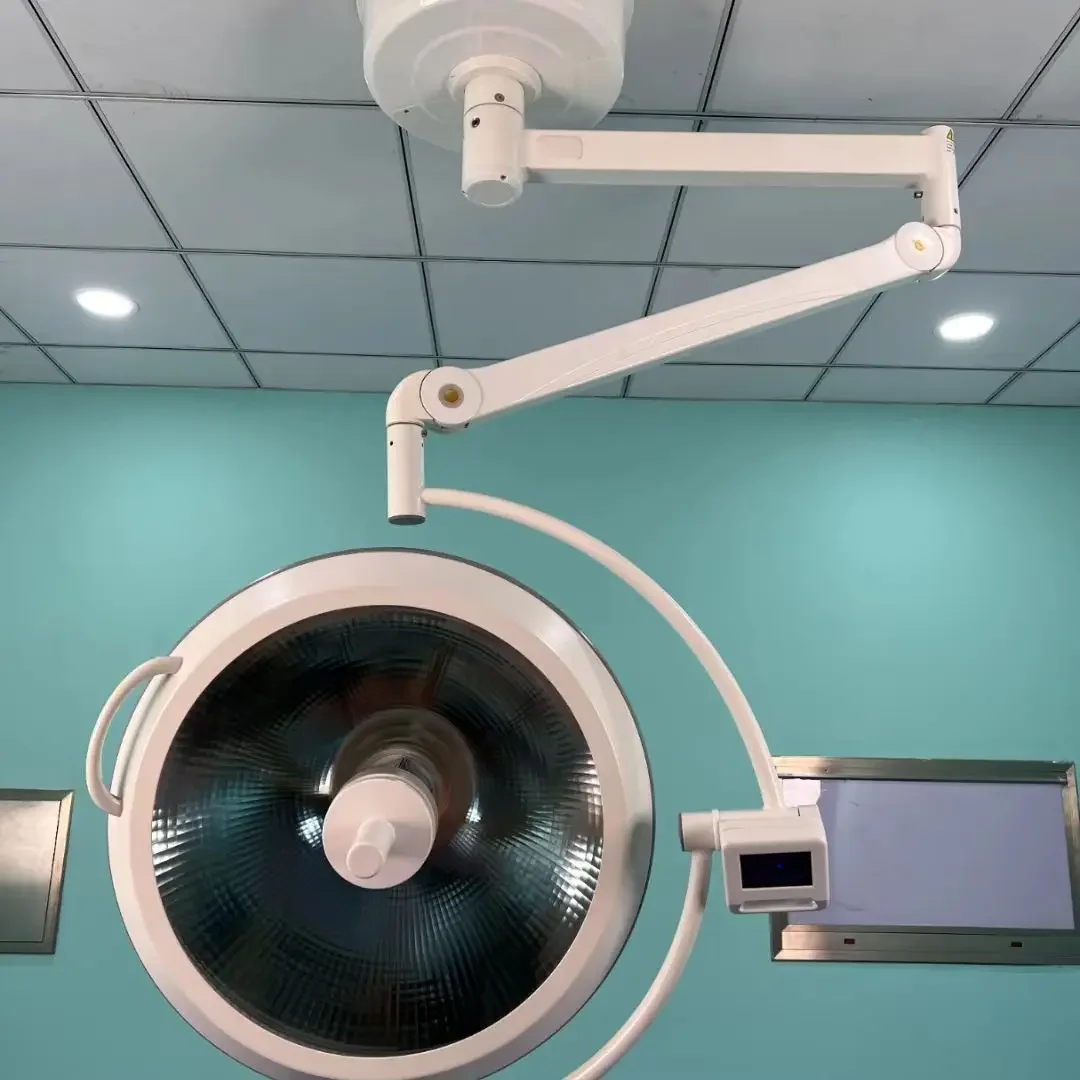 مصباح LED محمول بدون ظل لعمليات المسرح الطبي وكاميرا التنظير الدقيقة والبناء المعدني الخفيف الطبي