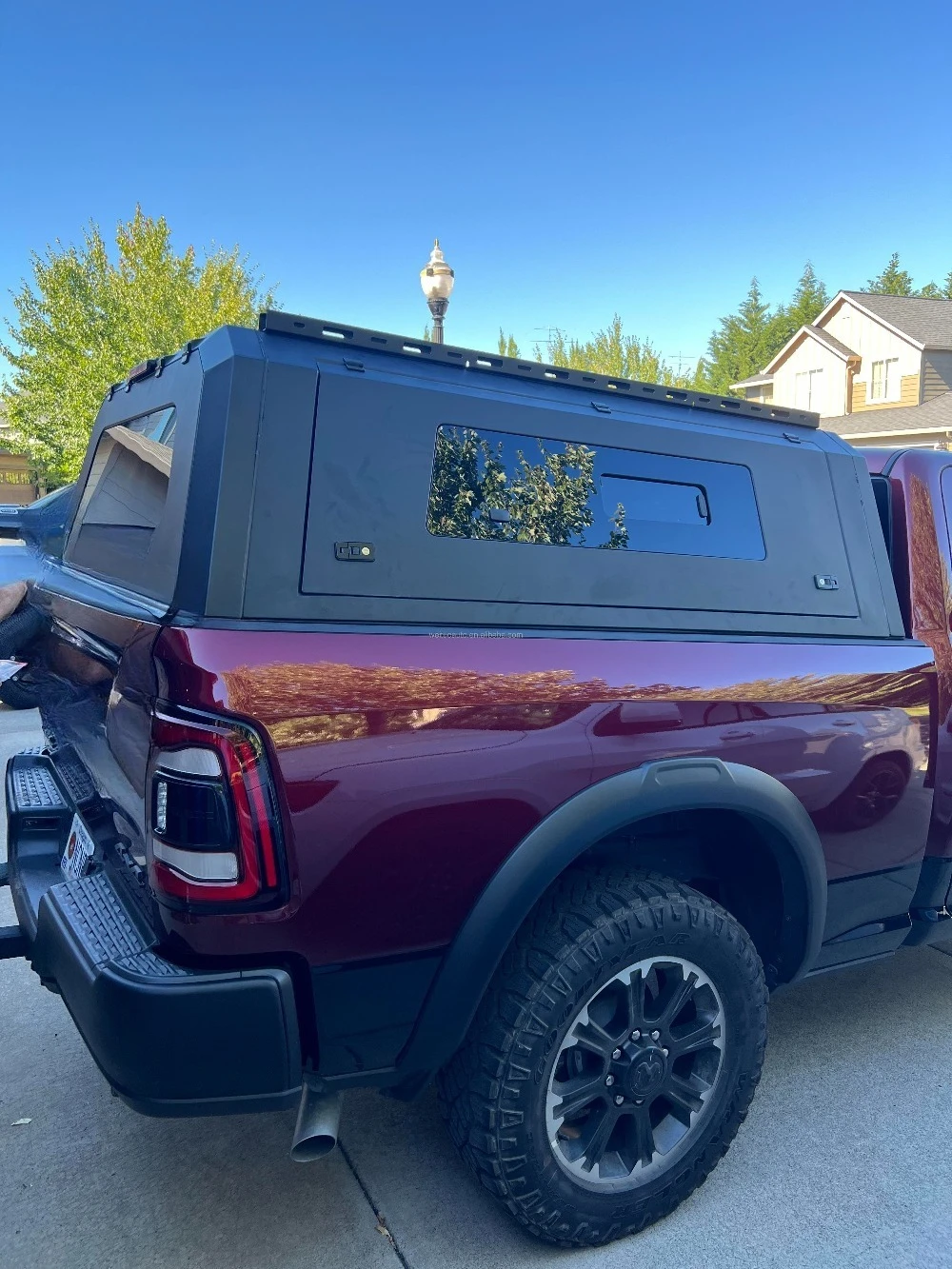 tailored sizes hard top aluminum canopy waterproof anti-rusted pickup truck exterior modify accessory For Dodge ram 1500 5.7ft