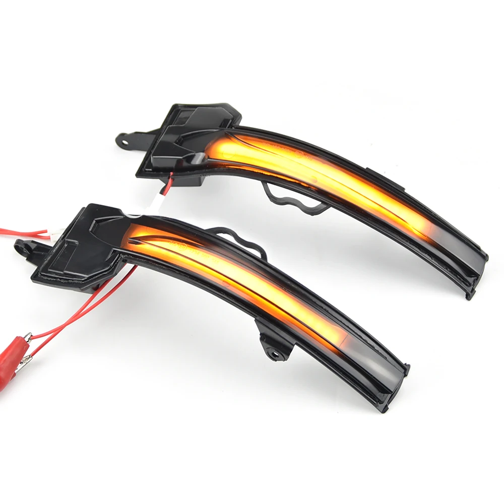 2 Buah Lampu Sinyal Belok Dinamis LED Lampu Cermin Samping Indikator Blinker untuk Mercedes Benz A Class W177 V177 A200 CLA C118