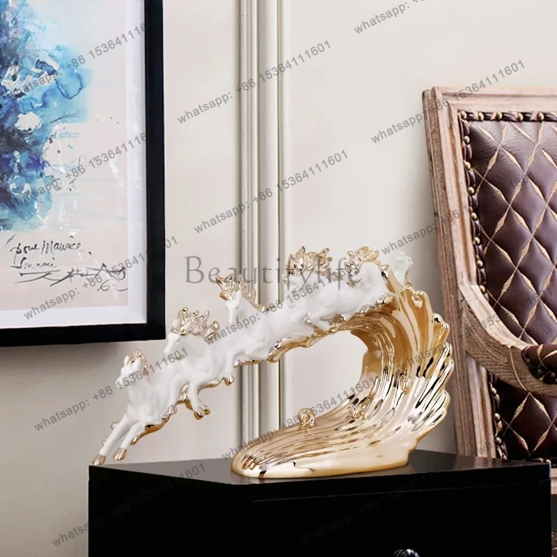 Ornament Home Decor Living Room Wine Cabinet Entrance Decoration